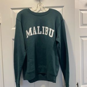 Oversized Malibu crew neck
